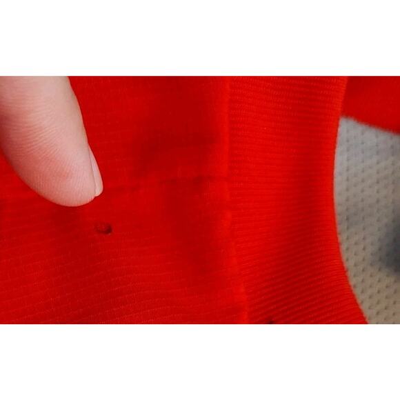 NBA Houston Rockets Adidas On Court Jacket Champion X 2 Red Side Snaps - Large - Picture 8 of 10